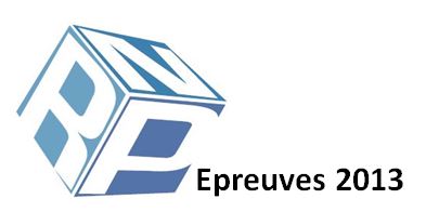 Epreuves de r&eacute;f&eacute;rence 2013